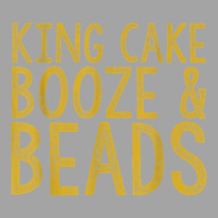 King Cake Booze & Beads Mardi Gras Gold T Shirt Foam Trucker Hat | Artistshot