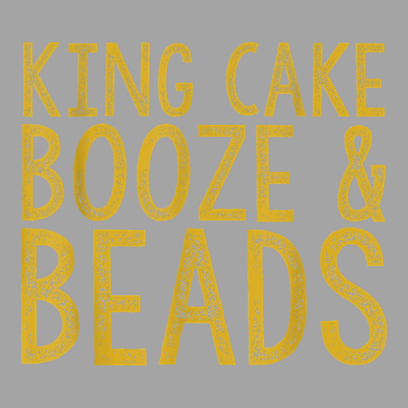 King Cake Booze & Beads Mardi Gras Gold T Shirt Foam Trucker Hat | Artistshot