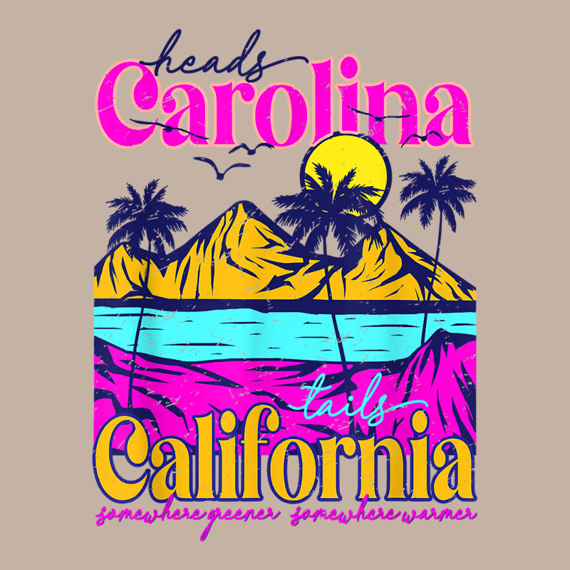 Heads Carolina Tail California Western Summer Beach Paradise Foam Trucker Hat by FrancesTiffany | Artistshot