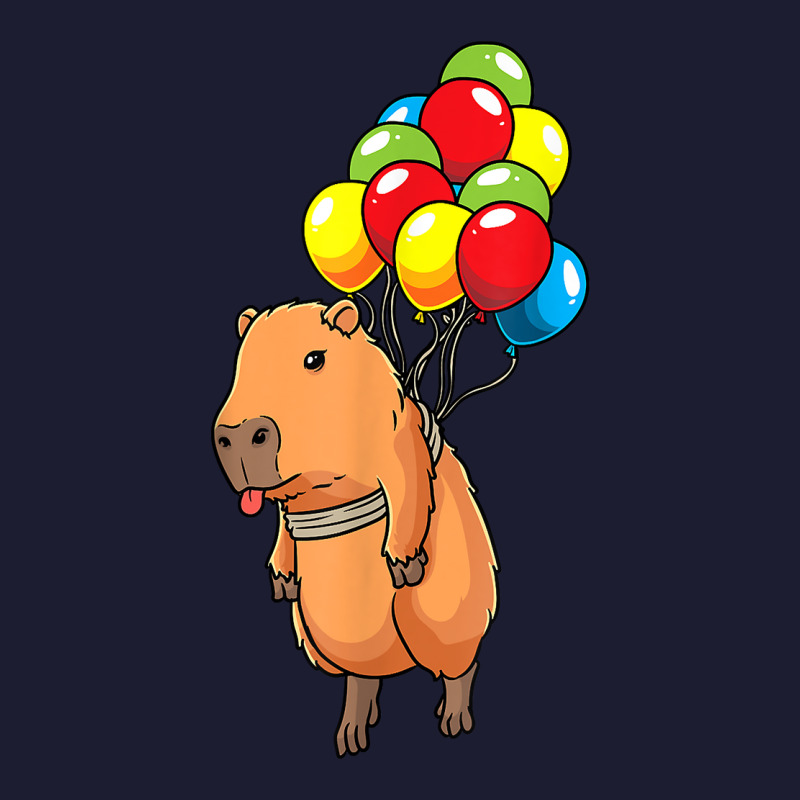 Capybara Giant Cavy Rodent With Balloons Capybara T Shirt Foam Trucker Hat | Artistshot