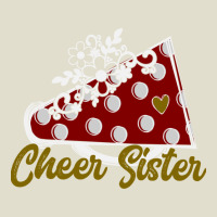 Cheer Sister Shirt, Maroon Megaphone Heart Flower Accent Pullover Hood Adjustable Baseball Cap | Artistshot