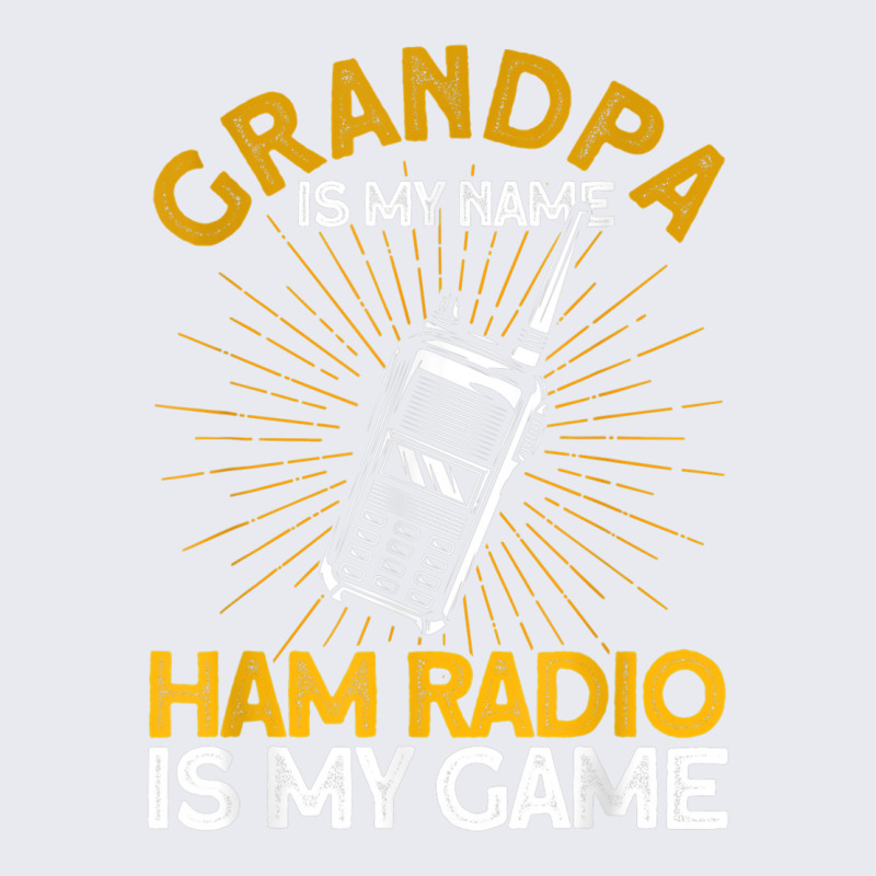 Mens Ham Radio Grandpa My Name Vintage Amateur Radio Adjustable Baseball Cap by Garnet | Artistshot