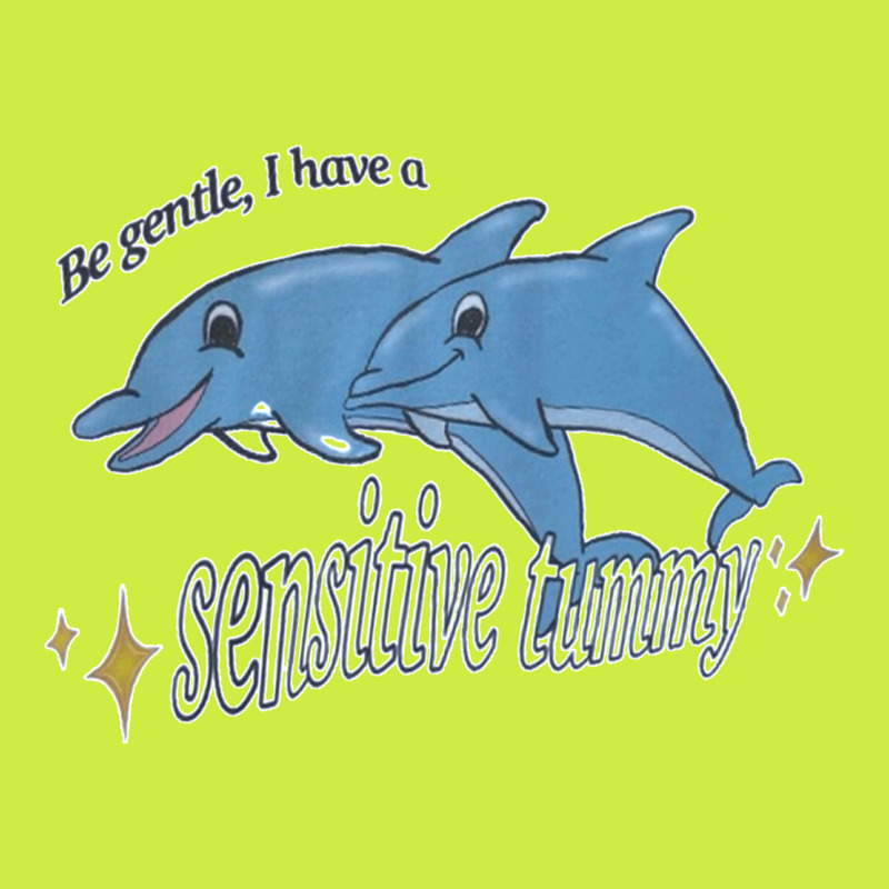 Be Gentle I Have A Sensitive Tummy Adjustable Baseball Cap by cm-arts | Artistshot