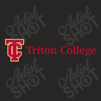 Triton College Ladies Fitted T-shirt | Artistshot