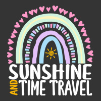 Sunshine And Time Travel Cute Rainbow Graphic For Womens Kids Girls Adjustable Baseball Cap | Artistshot