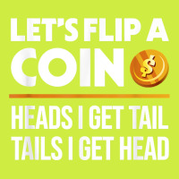 Let's Flip A Coin Funny Dirty Joke T Shirt Adjustable Baseball Cap | Artistshot