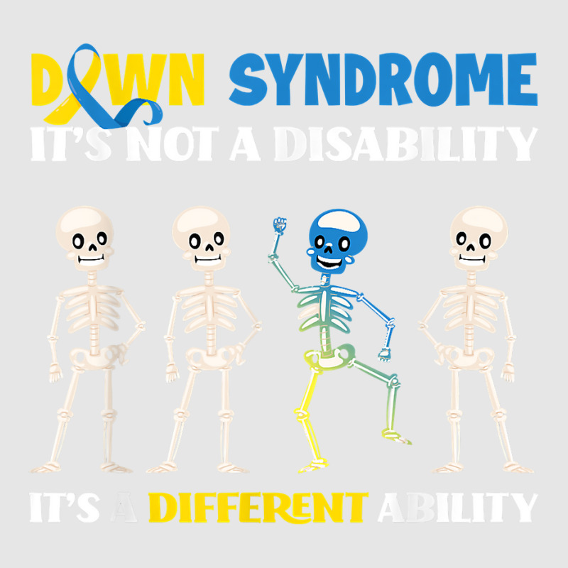 Down Syndrome It's Not A Disability It's A Different Ability T Shirt Adjustable Baseball Cap by cm-arts | Artistshot