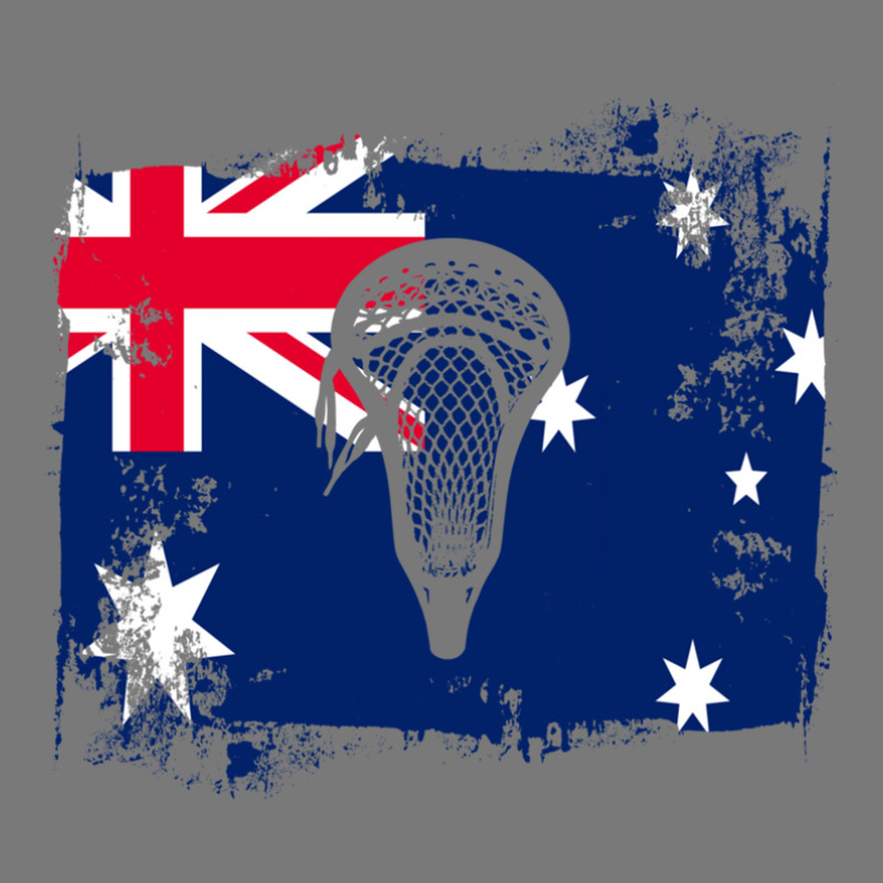 Lacrosse Flag With Stickhead - Australia Adjustable Baseball Cap by WesleyCopenheaver | Artistshot