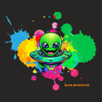 Alien Kid Ladies Fitted T-shirt | Artistshot