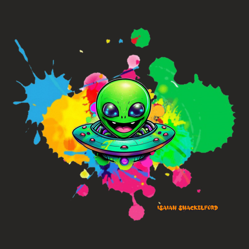 Alien Kid Ladies Fitted T-Shirt by Isaiahfx | Artistshot