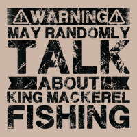 Warning May Talk About Fishing   King Mackerel Fish T Shirt Adjustable Baseball Cap | Artistshot