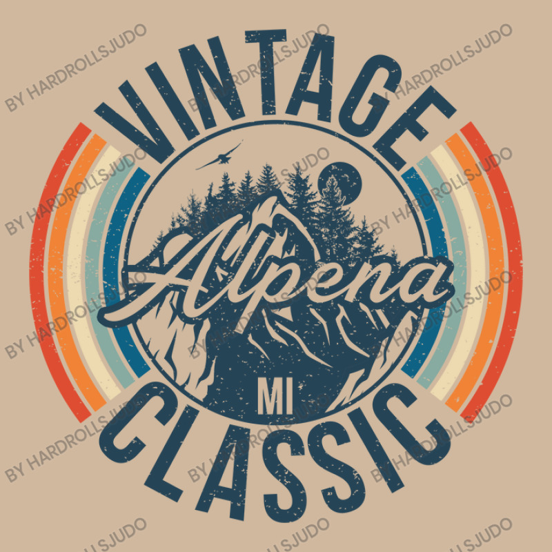 I Love Alpena Michigan Retro Vintage Classic Limited Edition Adjustable Baseball Cap by hardrollsjudo | Artistshot