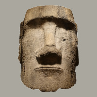 Easter Island Moai Statue Monolith World Mystery Dyed Cap | Artistshot