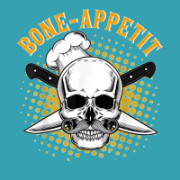 Bone Appetit Chef Funny Halloween Costume Cook Bon Appetit T Shirt Dyed Cap | Artistshot