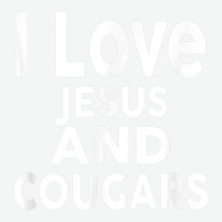 I Love Jesus And Cougars Funny Cougar Urban Heavy T-shirt | Artistshot