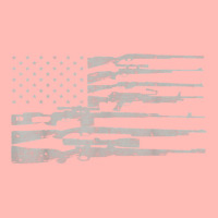 Big American Flag With Machine Guns  2a Flag Shirt Urban Heavy T-shirt | Artistshot