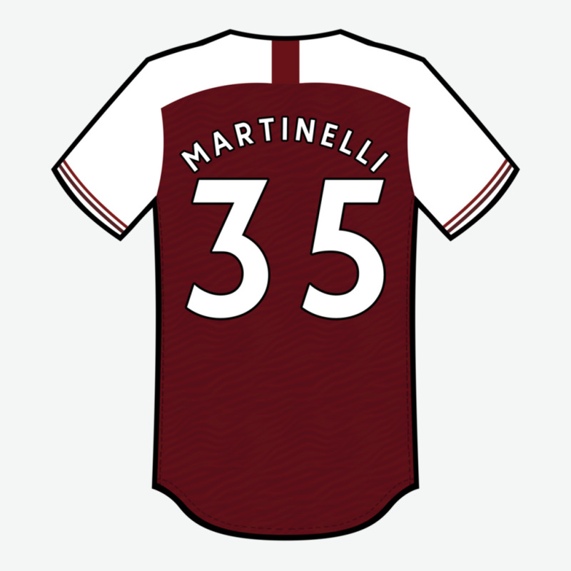 Gabriel Martinelli Jersey Classic Urban Heavy T-shirt | Artistshot