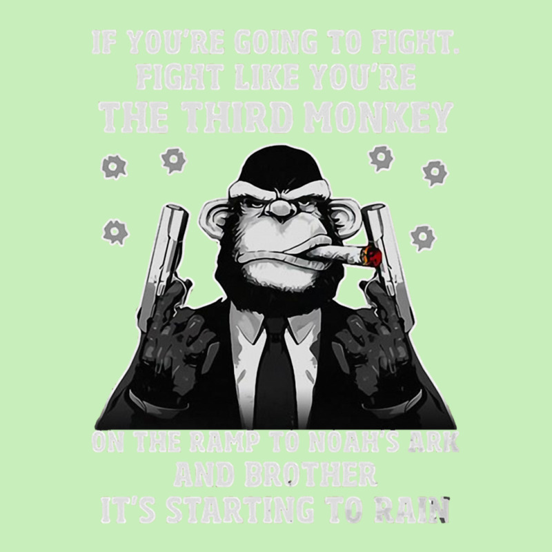 If You're Going To Fight Fight Like You're The Third Monkey On The Ram Urban Heavy T-shirt by JosephCatalano | Artistshot