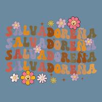 Salvadorena Retro Groovy Salvador Salvadorenan Latina Latinx T Shirt Urban Heavy T-shirt | Artistshot