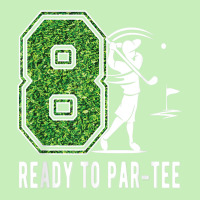 8th Birthday Golfer Boy Eight Year Old Golf Player Urban Heavy T-shirt | Artistshot