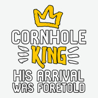 Cornhole King His Arrival Was Foretold Summer Yard Games T Shirt Urban Heavy T-shirt | Artistshot