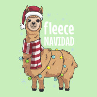 Feliz Navidad Llama Fleece Funny Christmas Lights Urban Pullover Hoodie | Artistshot