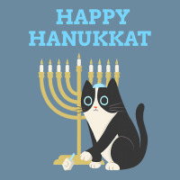 Happy Hanukkat Hanukkah Jewish Cat Kitty Lover Menorah Urban Pullover Hoodie | Artistshot