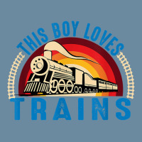 This Boy Loves Trains Railway Locomotive Steam Train T Shirt Urban Pullover Hoodie | Artistshot