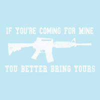 If You're Coming For Mine You Better Bring Yours Ar 15 Gun Pullover Ho Urban Pullover Hoodie | Artistshot