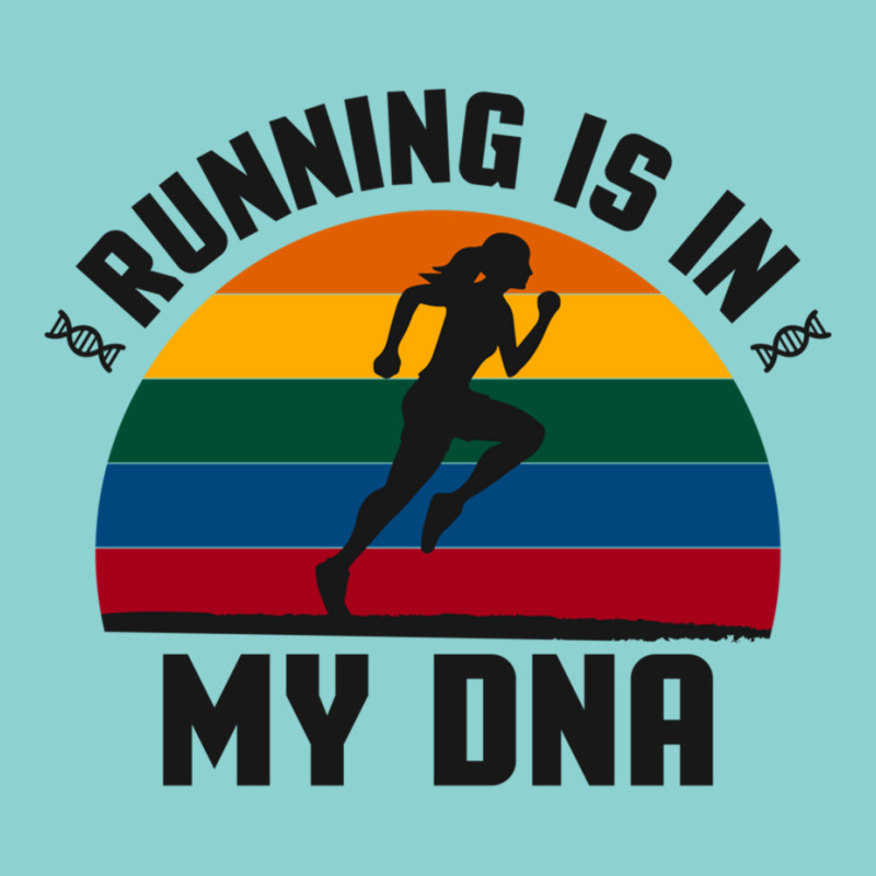 Running Is In My Dna Biology Motivation Genetics Workout Classic Leatherette Tumbler | Artistshot