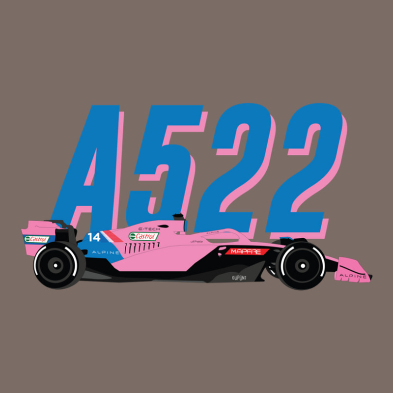 Alpine F1 Team Racing Car 2022 A522 Bwt Pink Special Livery Bahrain Gp Leatherette Tumbler | Artistshot