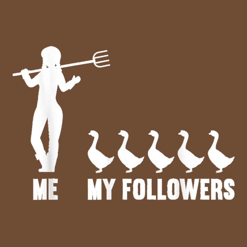 Me And My Followers Woman Ducks Duck Lover Leatherette Tumbler | Artistshot