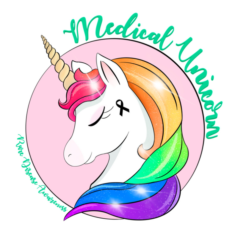 Medical Unicorn Rare Disease Awareness Bomber Jacket by NicholasRoberson | Artistshot