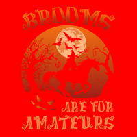 Brooms Are For Amateurs Witch Riding Horse Halloween Women Long Sleeve Bomber Jacket | Artistshot