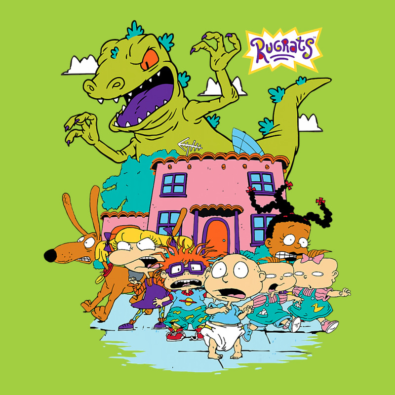 Rugrats Running Away From Reptar Beanie by cm-arts | Artistshot