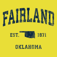 Fairland Oklahoma Ok Vintage Athletic Navy Sports Design Beanie | Artistshot