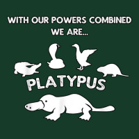 Our Power Combined We Are Platypus - Zoology Funny Platypus Visor Hat | Artistshot