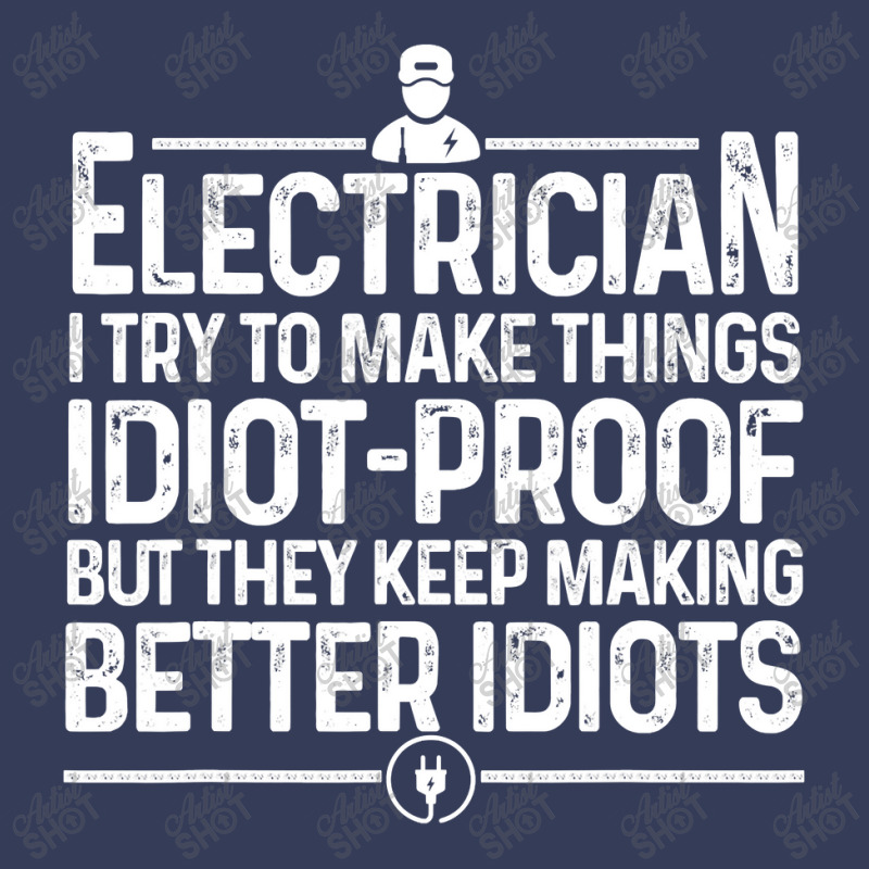 Funny Electrician Art Men Dad Lineman Electronics Engineers Visor hat by CUSER3772 | Artistshot