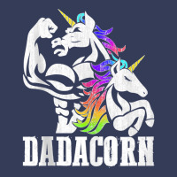 Manly Unicorn Muscle Dad And Daughter Dadacorn Fathers Day Tank Top Visor Hat | Artistshot