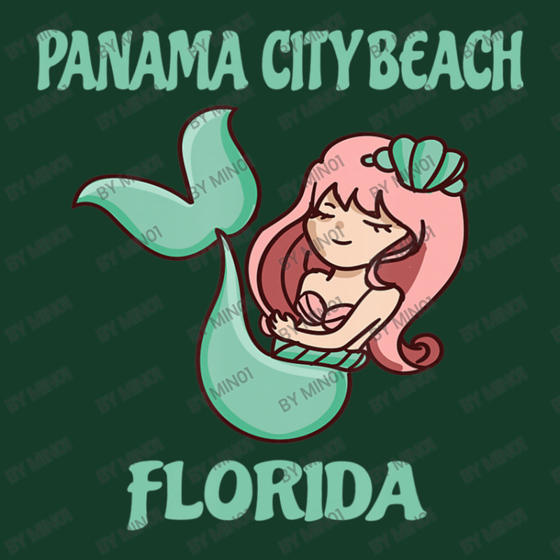 Panama City Beach Cute Mermaid Themed Visor hat by Min01 | Artistshot