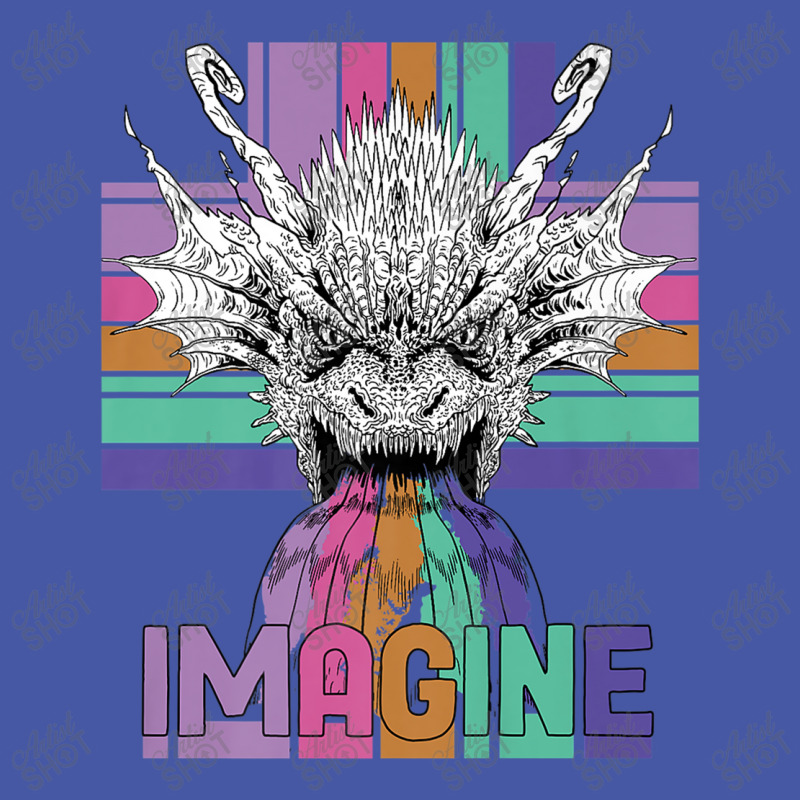 Imagine Great Dragon Vintage Cool Art Great Women Men Pom Pom Beanie by HailieDesign | Artistshot