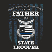 State Police Badge   Proud State Trooper Dad Ladies Fitted T-shirt | Artistshot