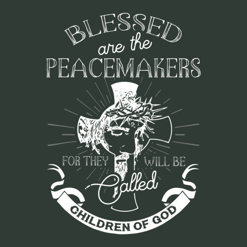 Blessed Are The Peacemakers My Children Mesh Back Trucker Hat | Artistshot