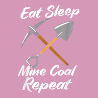 Coal Miner Eat Sleep Mine Coal Repeat T Shirt Tie Dyed Bucket Hat | Artistshot