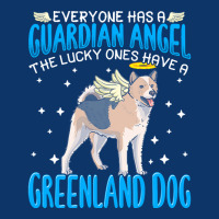 Greenland Dog T  Shirt Greenland Dog With Guardian Angel T  Shirt Seamless Cap | Artistshot