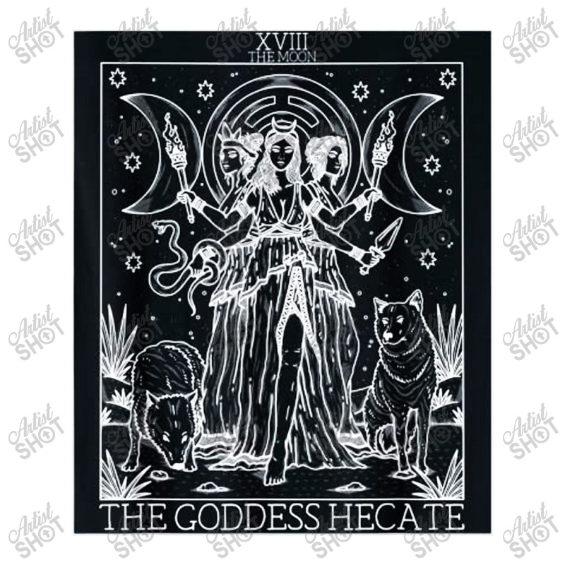 Hecate Tarot Card Triple Moon Goddess Witch Wiccan Pagan Yupoong Trucker Cap by Nindy Tees | Artistshot