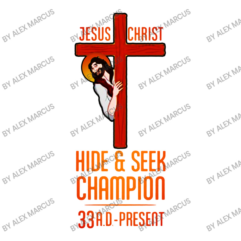 Jesus Christ Hide And Seek Yupoong Trucker Cap by ALex Marcus | Artistshot