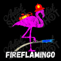 Fire Fighter Flamingo Exotic Bird Funny Firefighter Fireman Cropped Sweater | Artistshot