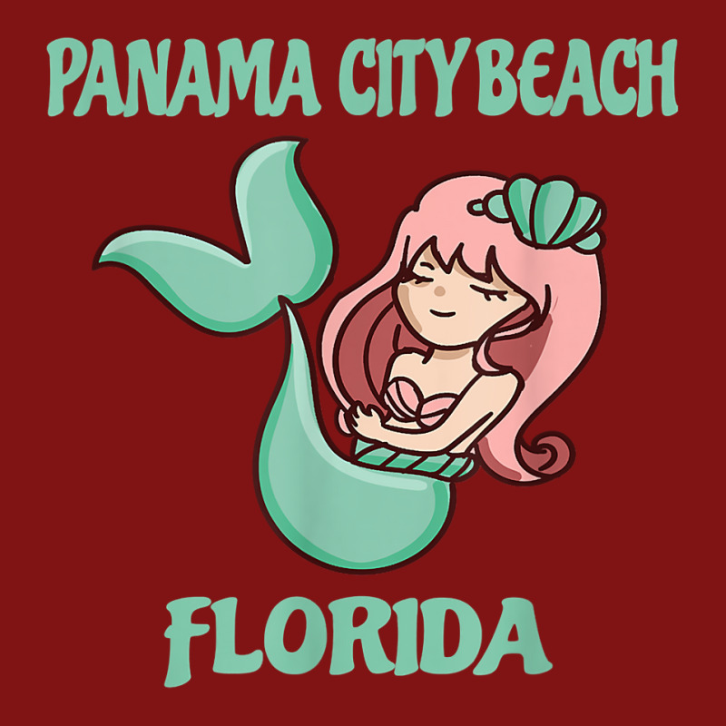 Panama City Beach Cute Mermaid Themed Snapback Trucker Cap by ElsieLynne | Artistshot