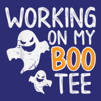 Working On My Boo Tee Funny Halloween Costume Men Women Gym T Shirt Snapback Trucker Cap | Artistshot